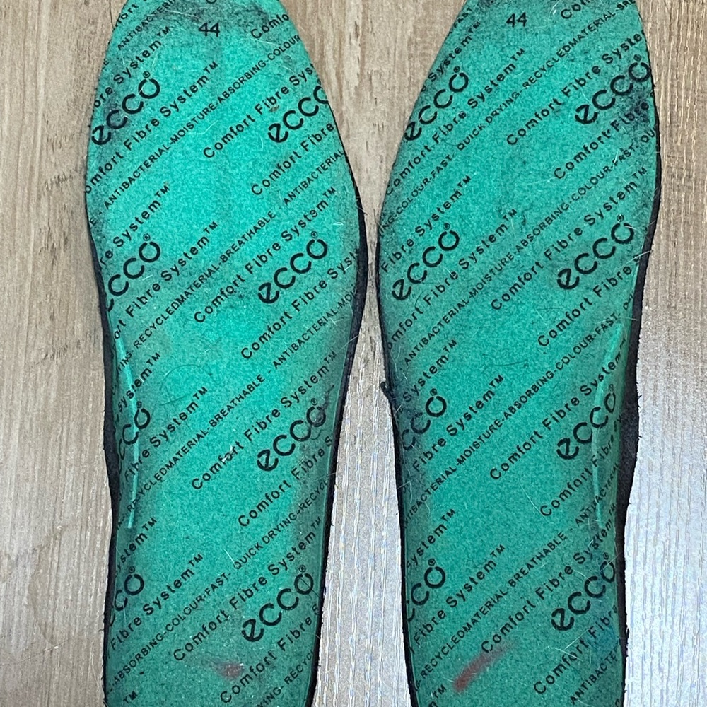Mephisto Douk Hydroprotect Moc Toe Derby Leather Men's Shoe Sz 11.5 Ecco Insoles - Picture 9 of 13